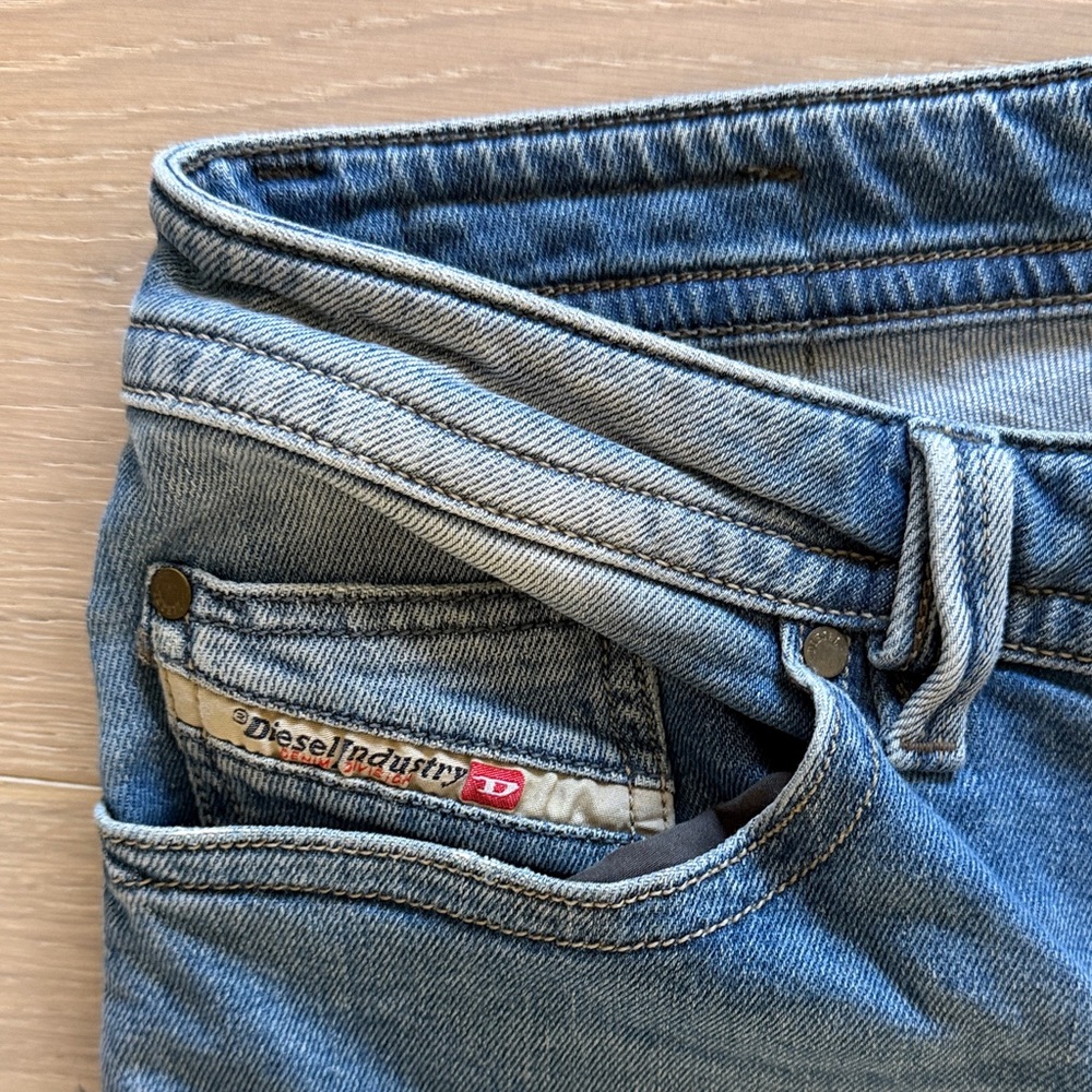 Diesel Light Blue Denim Pants